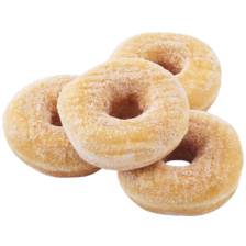 Gesuikerde donuts
